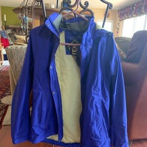 LL BEAN gortex weather jacket